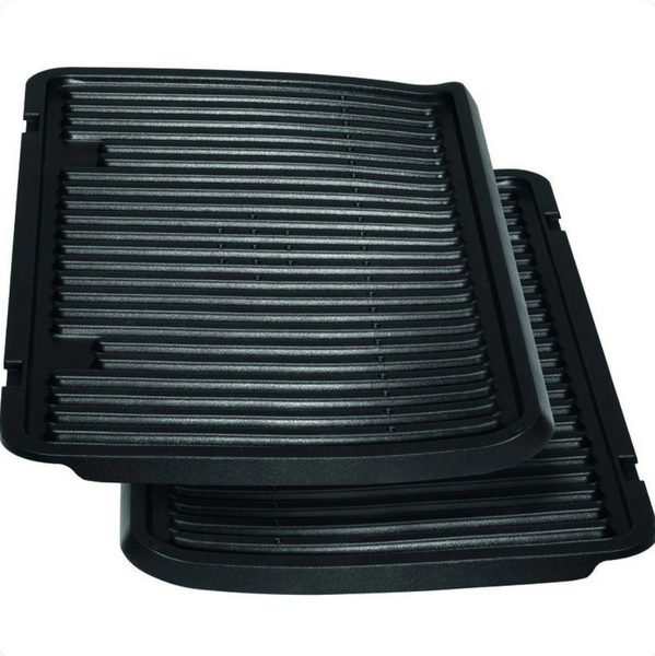 Електрогриль Tefal OptiGrill+ GC716D12 притискний 2000 Вт + пластини для вафель GR-001-2000vt фото